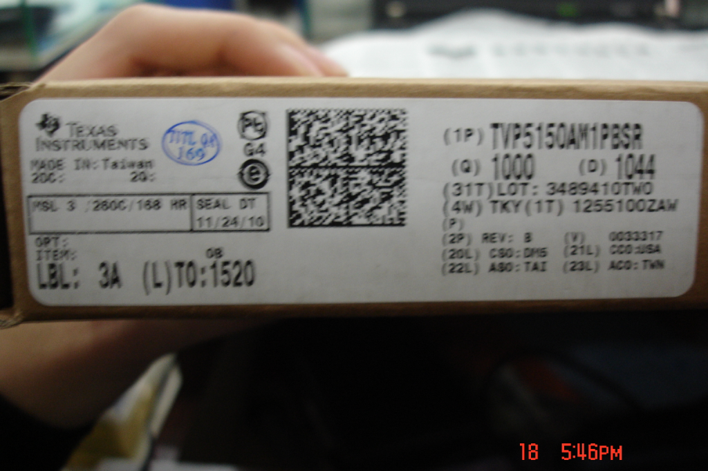 供應(yīng)全新原裝TVP5150AM1PBSR,超低功率NTSC / PAL / SECAM制式的視頻解碼器和REBUST同步檢測(cè)器-TVP5150盡在買(mǎi)賣(mài)IC網(wǎng)