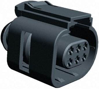 TE 284716-4 6Way 黑色 插座 電纜安裝 汽車連接器 2Row-284716-4盡在買賣IC網