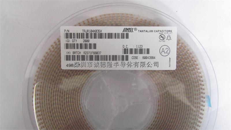 TAJA104K035X AVX鉭電容 A型 1206/3216 100NF 35V 10% 代理商-TAJA104K035X盡在買賣IC網