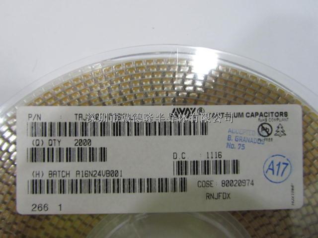 TAJB107K006RNJ AVX鉭電容 B型 3528 100UF 6.3V 10% 代理商-TAJB107K006RNJ盡在買賣IC網