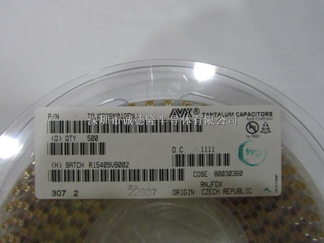 TAJC226M016RNJ AVX鉭電容 C型 6032 22UF 16V 20% 代理商-TAJC226M016RNJ盡在買賣IC網(wǎng)