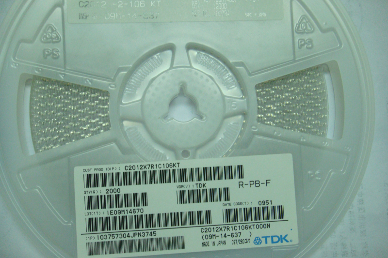 C2012X7R1C106KT TDK貼片電容 0805 106K 16V-C2012X7R1C106KT盡在買賣IC網