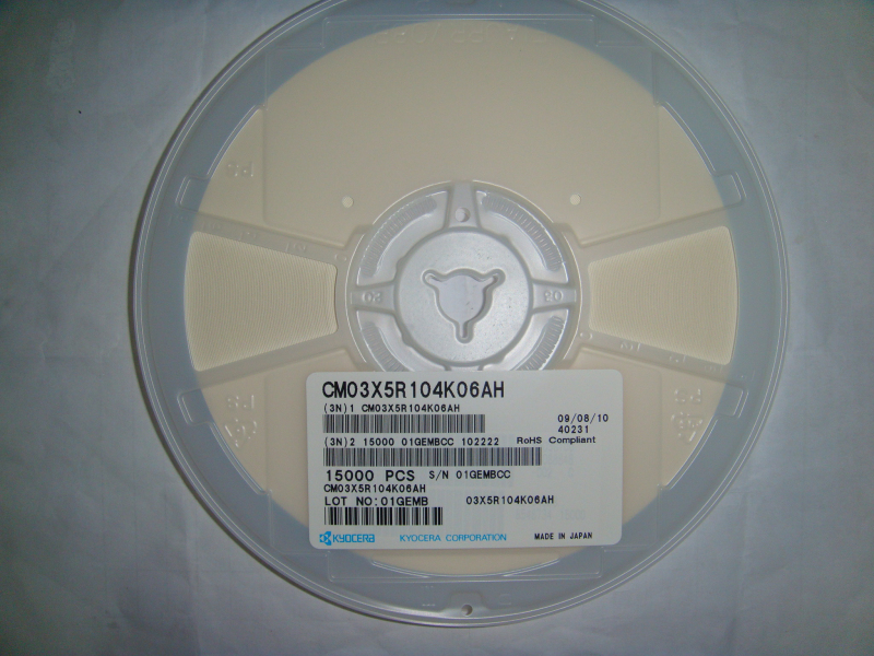 CM03X5R104K06AH 京瓷貼片電容 0201 104K 6.3V-CM03X5R104K06AH盡在買賣IC網