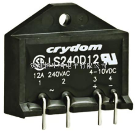 LS240D12  Crydom 12 A 印刷電路板安裝 隨機切換 單刀單擲 SCR輸出 固態繼電器-LS240D12盡在買賣IC網