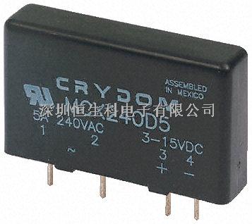 MCX480D5  Crydom 5 A 印刷電路板安裝 零交叉切換 SCR輸出 固態繼電器-MCX480D5盡在買賣IC網