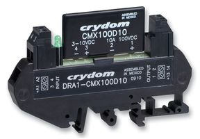 CRYDOM  DRA1-CMX200D3  固態繼電器模塊, DIN軌安裝, 300VDC, 3A-盡在買賣IC網