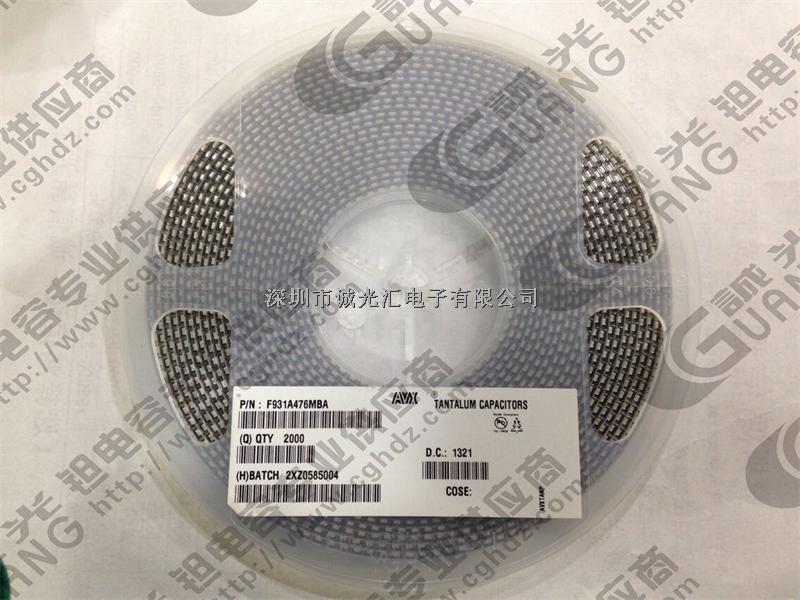 F931A476MBA 47UF/10V B2:3528-19 AVX鉭電容-F931A476MBA盡在買賣IC網