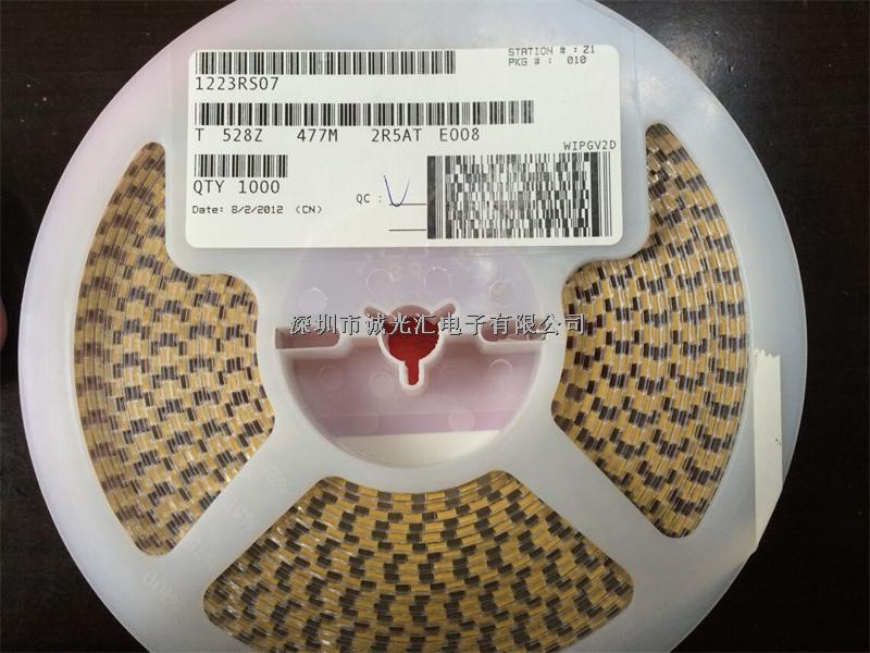 T528Z477M2R5ATE008 470UF/2.5V Z:7343-17 低ESE/ESL KEMET鉭電容-T528Z477M2R5ATE008盡在買賣IC網