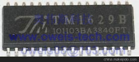 TM1629B TM天微LED數(shù)碼管驅(qū)動(dòng)芯片 TM天微原裝代理-TM1629B盡在買賣IC網(wǎng)