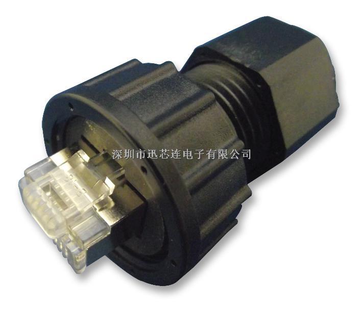 迅芯連優勢供應MULTICOMP  2TJ3000-W05100  插頭, STP, CAT5E, RJ45, 電纜安裝, IP67-2TJ3000-W05100盡在買賣IC網