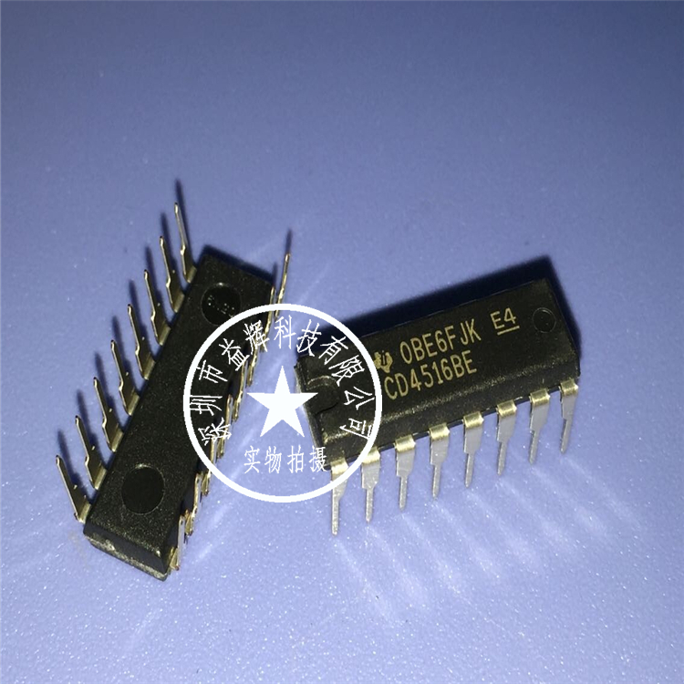 【TI系列】CD4516BE CMOS可預置加/減計數器 益輝科技-CD4516BE盡在買賣IC網