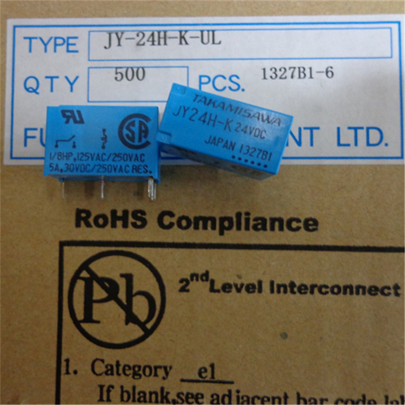 現(xiàn)貨【全新原裝】TAKAMISAWA/高見(jiàn)澤 JY24H-K 24VDC 繼電器-JY24H-K盡在買(mǎi)賣(mài)IC網(wǎng)