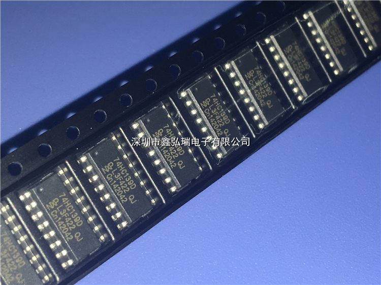 NXP 74HC139D 雙 反相 解碼器、多路分解器 4線解復2輸出 2 → 6 V電源 16引腳 SOIC封裝-74HC139D盡在買賣IC網