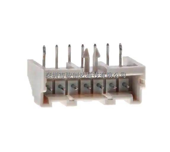 S07B-XASK-1(LF)(SN) 針座連接器 板至電纜/導(dǎo)線 通孔，直角 7 位置 0.098