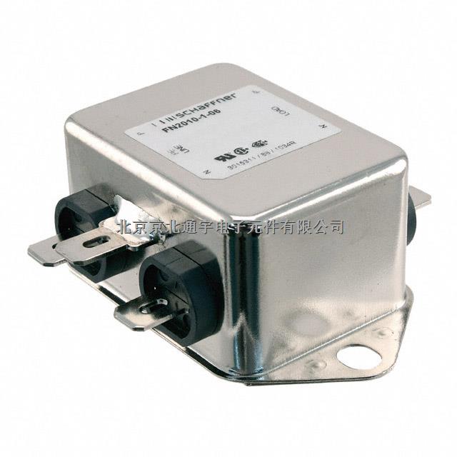 FN2010-10-06單相 EMC/EMI 線路濾波器 10 A 250VAC DC ~ 400Hz 單級 快速連接-FN2010-10-06盡在買賣IC網(wǎng)